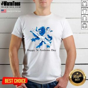 Funny St Andrew’s Day Celebration Lion Shirt