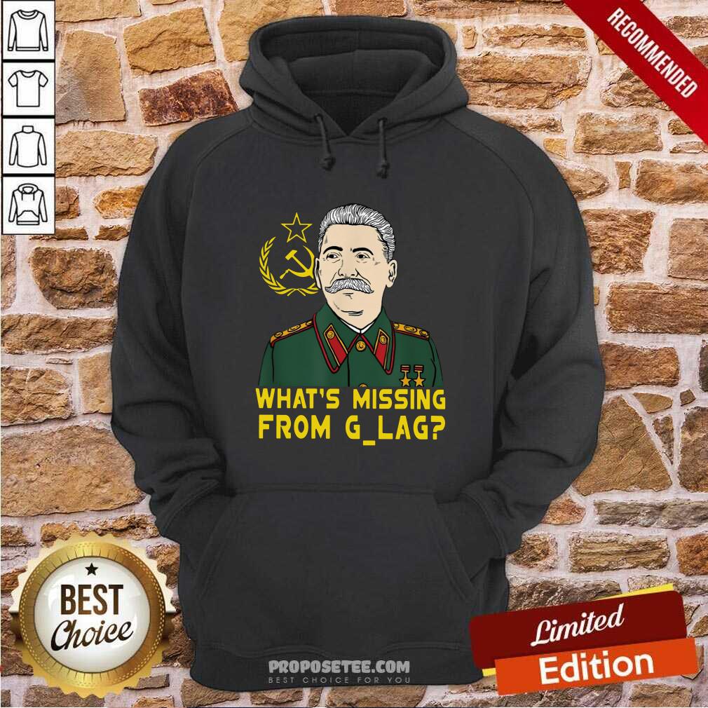 Funny Stalin Communist What’s Missing From Gulag Shirt - Image 5