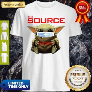 Funny Star Wars Baby Yoda Hug The Source Mask Covid-19 T-Shirt