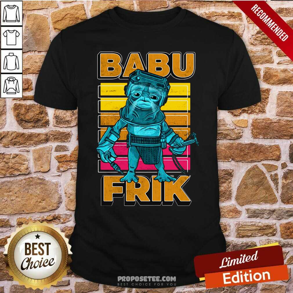 Funny Star Wars The Rise Of Skywalker Babu Frik Shirt