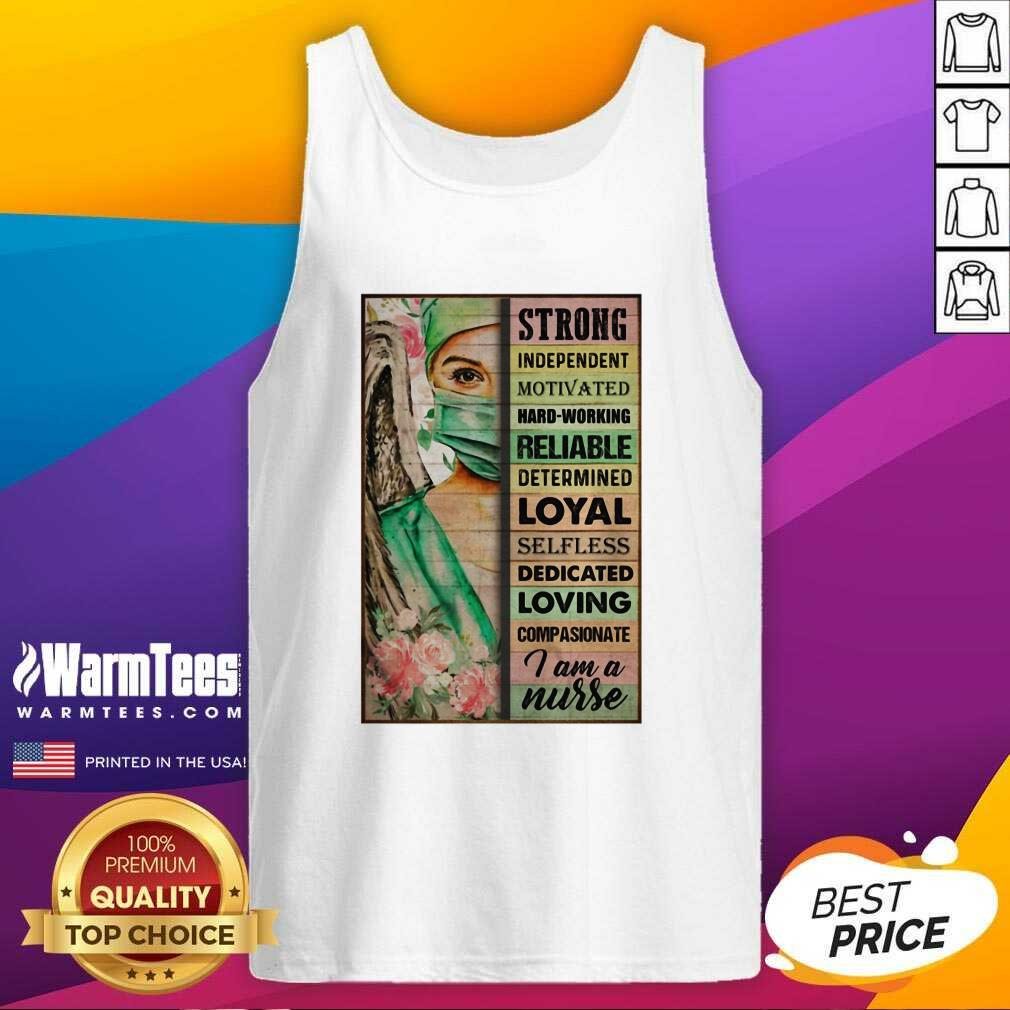 Funny Strong Independent Motivated Hard-working Reliable Determined Shirt - Image 4