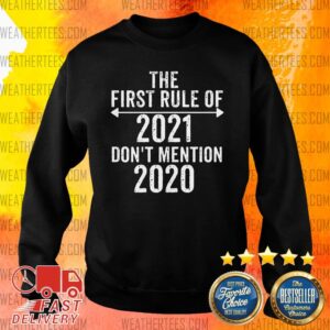 Alternative view of Funny The First Rule Of 2021 Do Not Mention 2020 Shirt