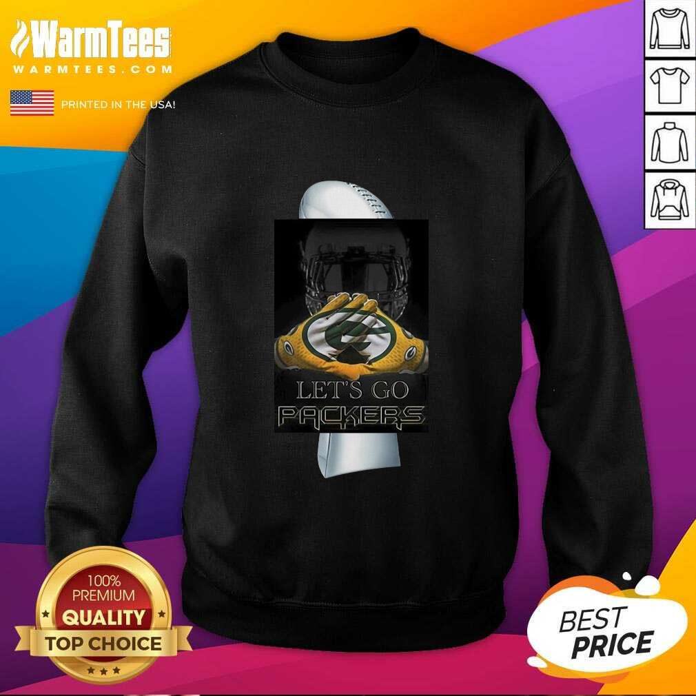 Funny The Green Bay Packers Let’s Go Packers 2021 Shirt - Image 3