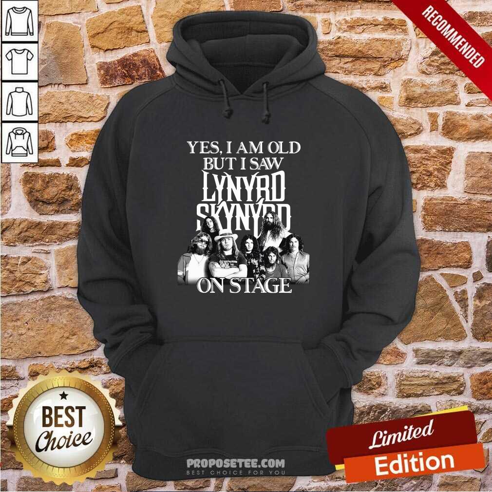 Funny The Lynyrd Skynyrd Yes I’m Old But I Saw On Stage 2021 Shirt - Image 5