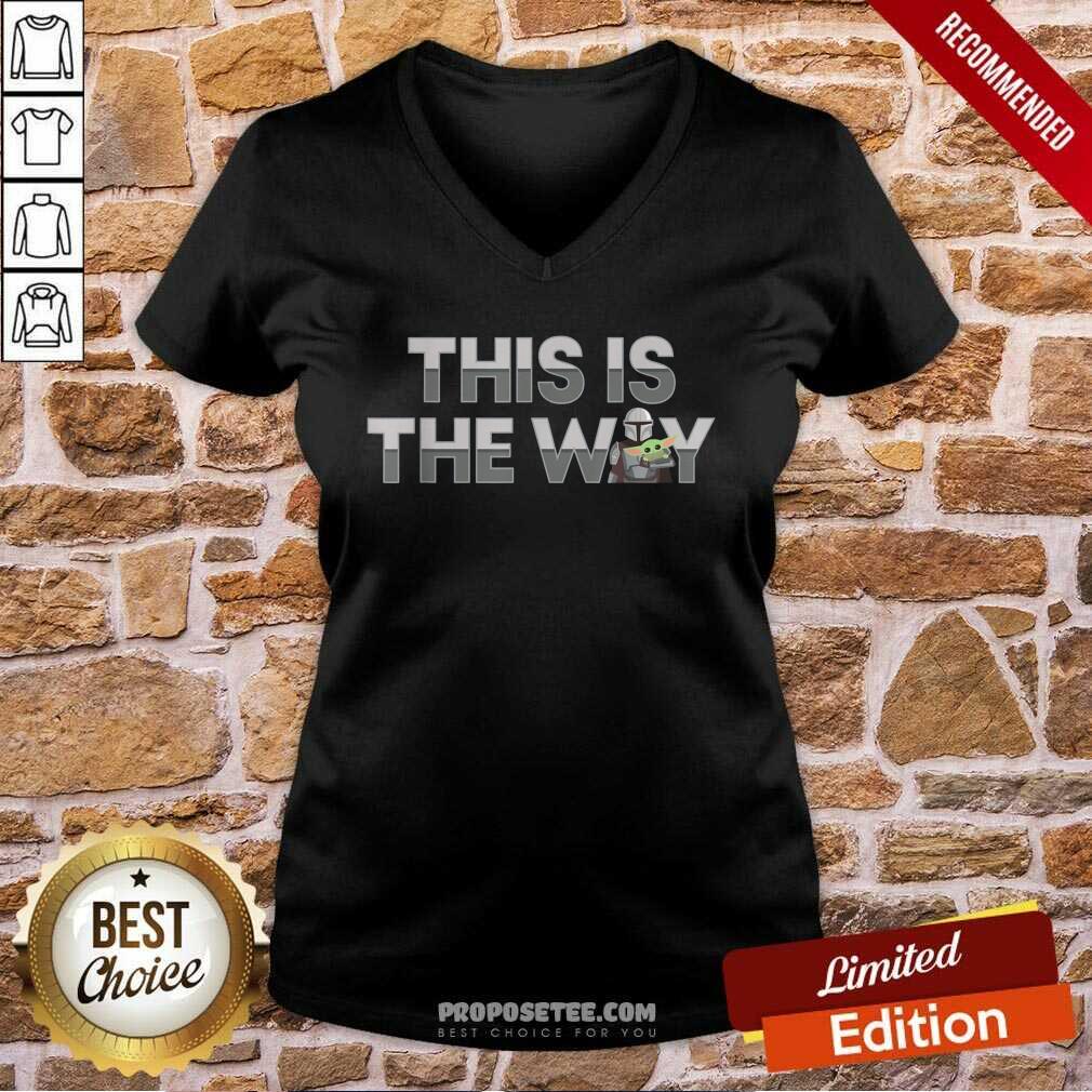 Funny This Is The Way Baby Yoda The Mandalorian Shirt - Image 2