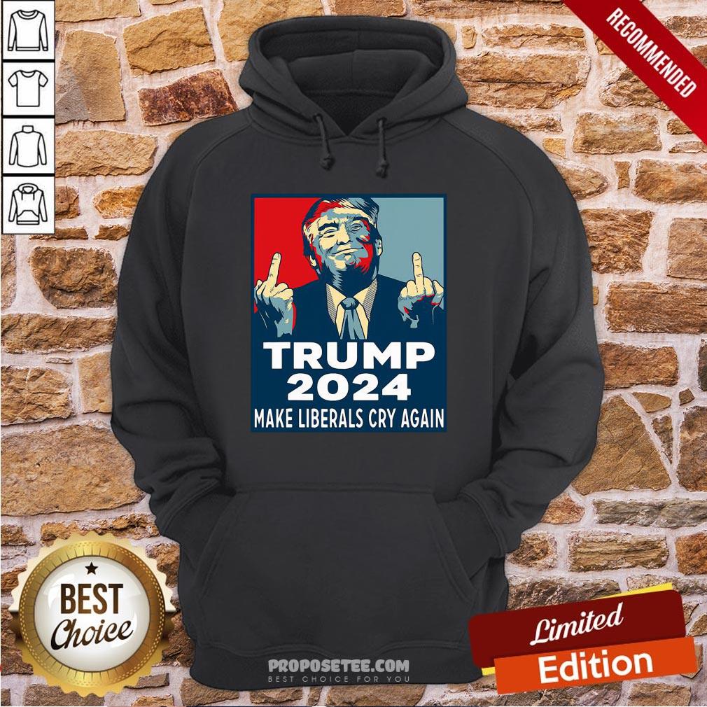 Funny Trump 2024 Make Liberals Cry Again Shirt - Image 5