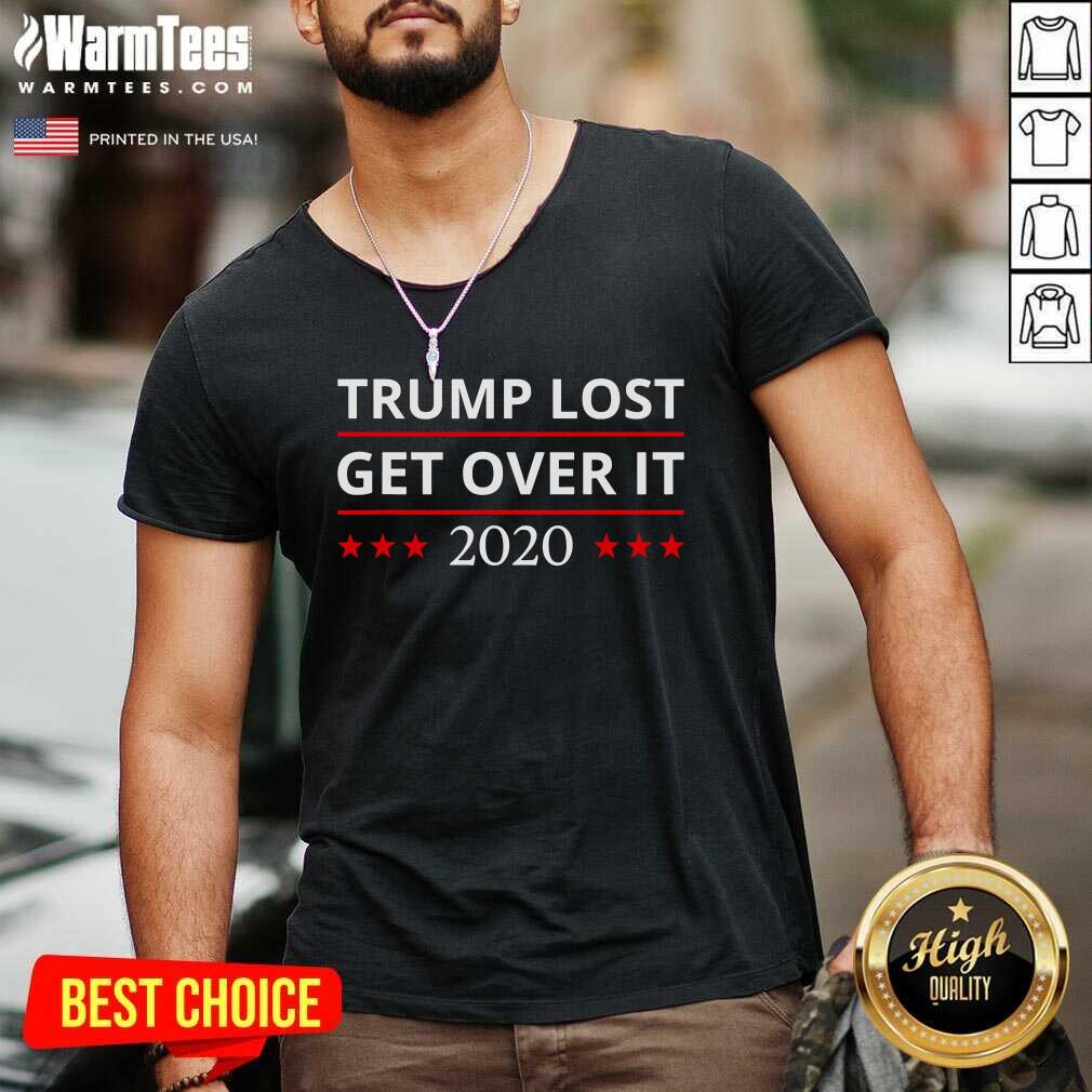 Funny Trump Lost Get Over It 2020 Shirt - Image 5