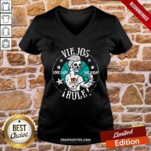 Alternative view of Funny Viejos Live Fast Die Viejo Rule Shirt