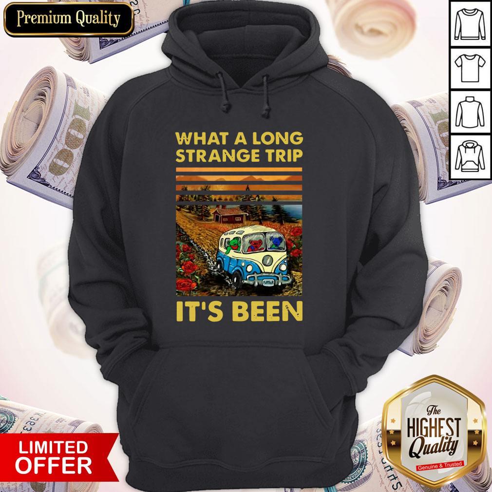 Funny What A Long Strange Trip It’s Been Vintage Shirt - Image 5
