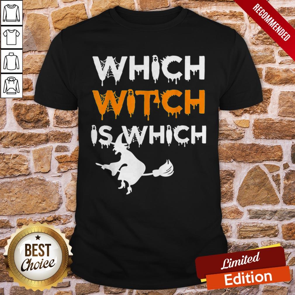 Funny Which Witch Is Which Funny Halloween English Teacher Shirt