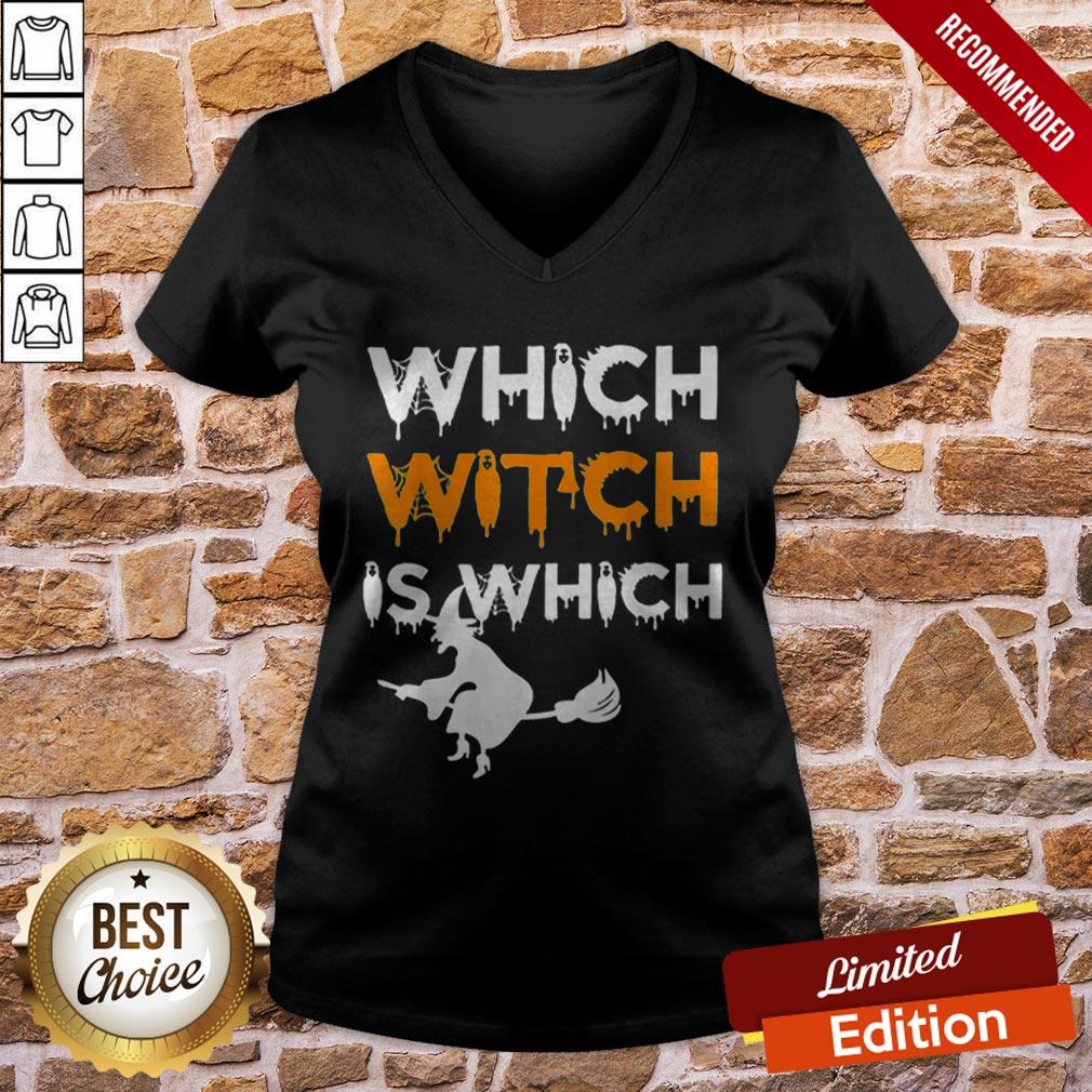 Funny Which Witch Is Which Funny Halloween English Teacher Shirt - Image 3