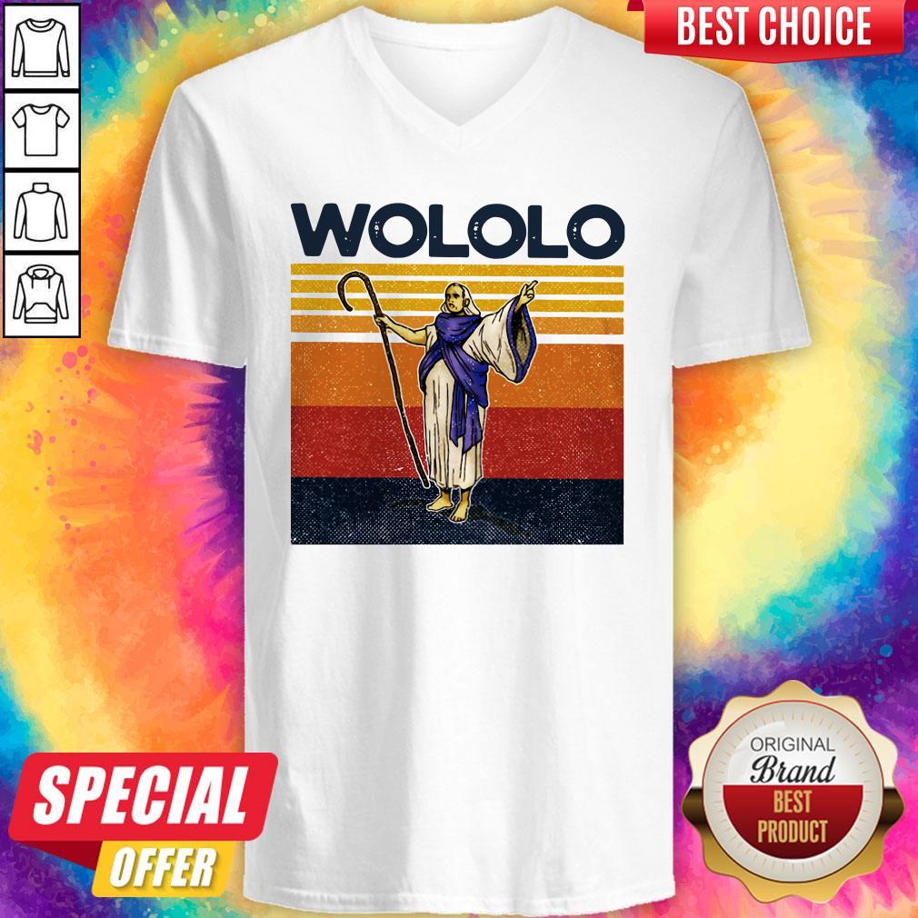 Funny Wololo Vintage Shirt - Image 3