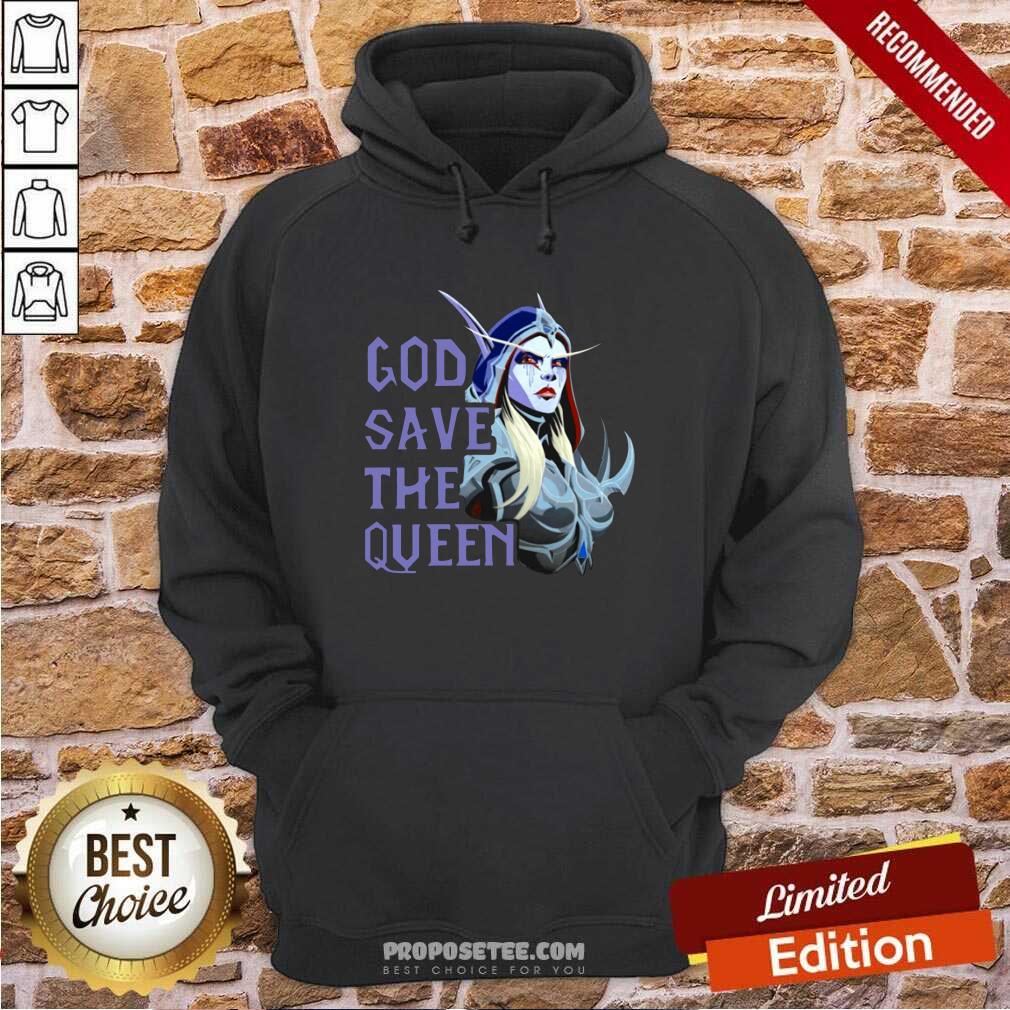 Funny World Of Warcraft God Save The Queen 2021 Shirt - Image 5