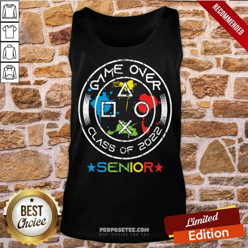 Game Over Class Of 2022 Senior Shirt - Image 2