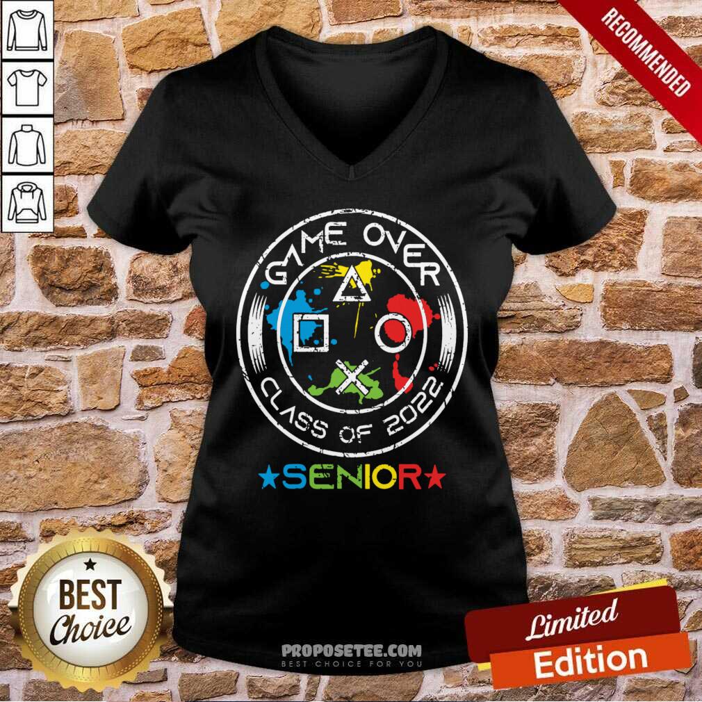 Game Over Class Of 2022 Senior Shirt - Image 5