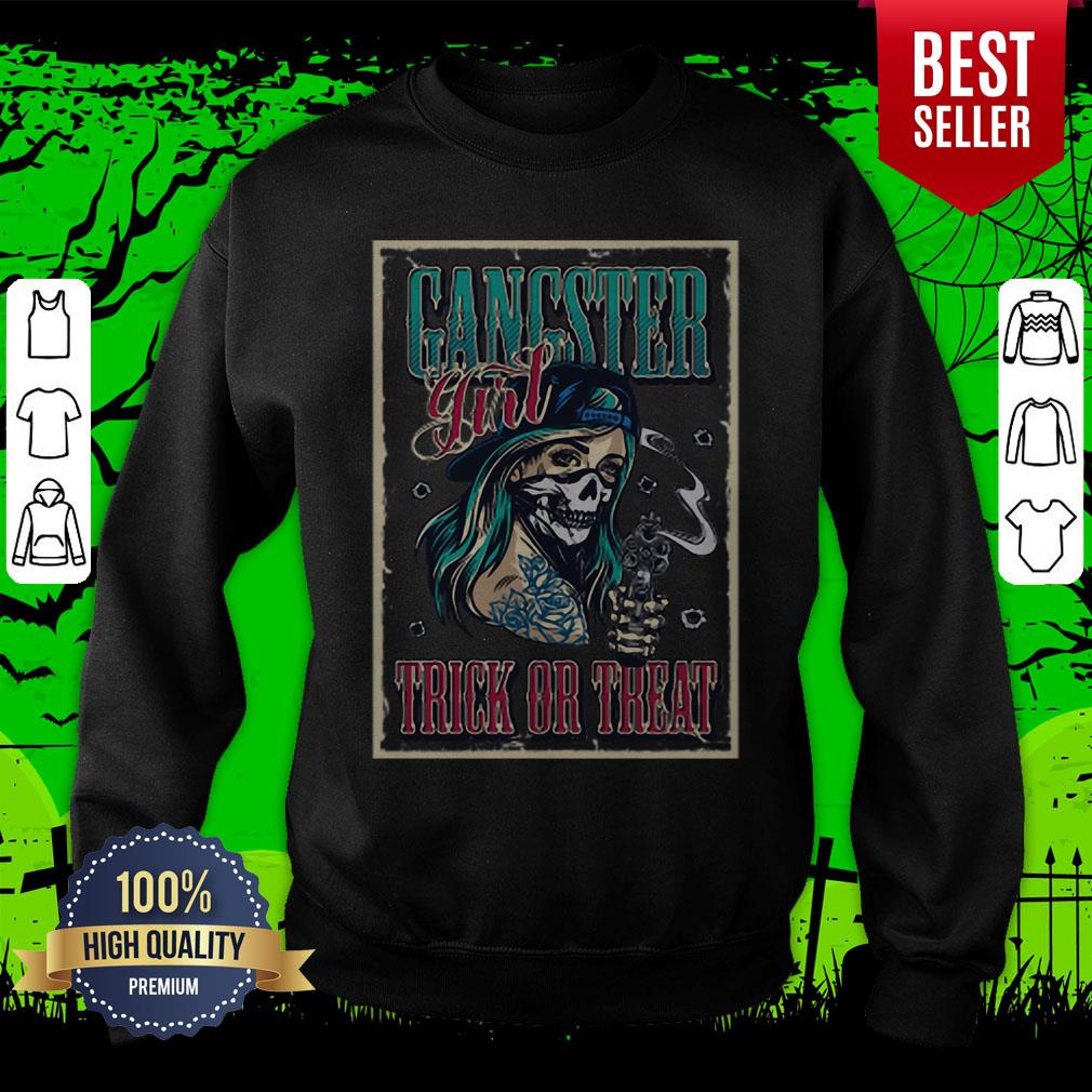 Gangster Girl Trick Or Treat Shirt - Image 2