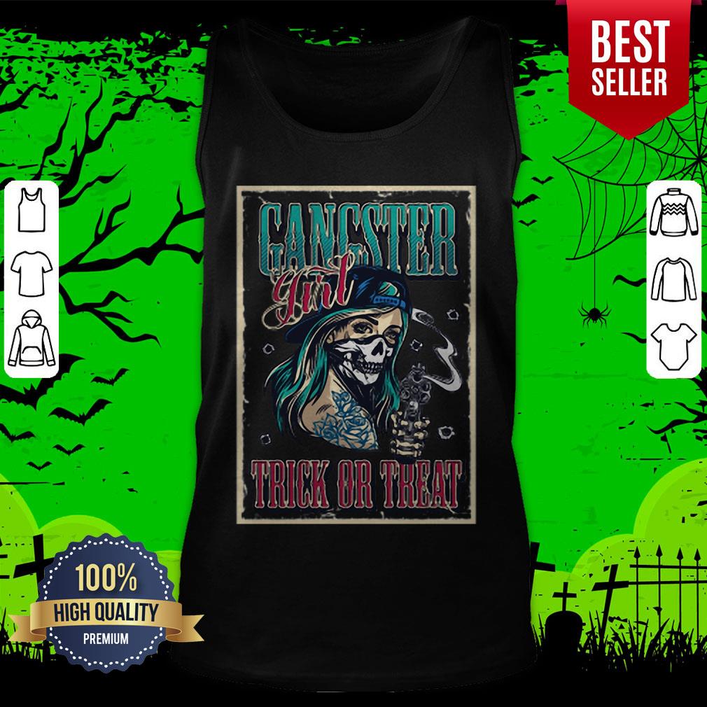 Gangster Girl Trick Or Treat Shirt - Image 5