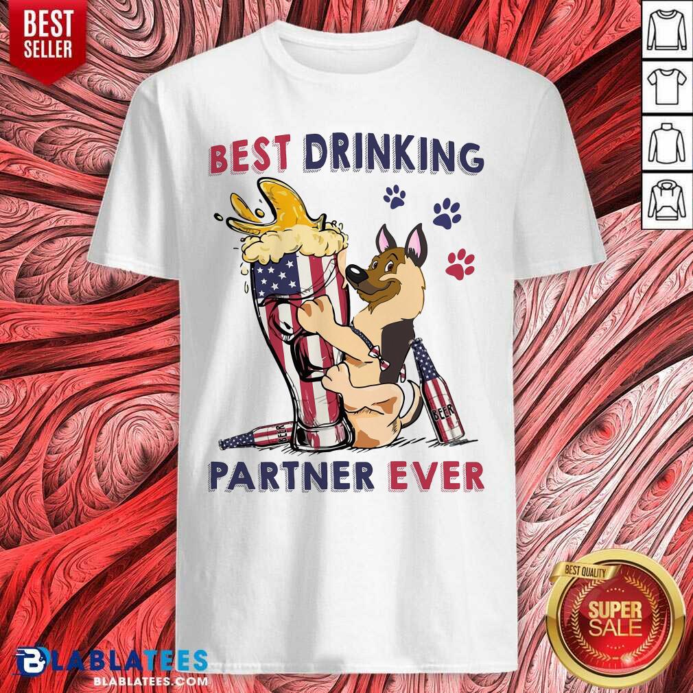 German Shepherd Best Drinking Partner Shirt
