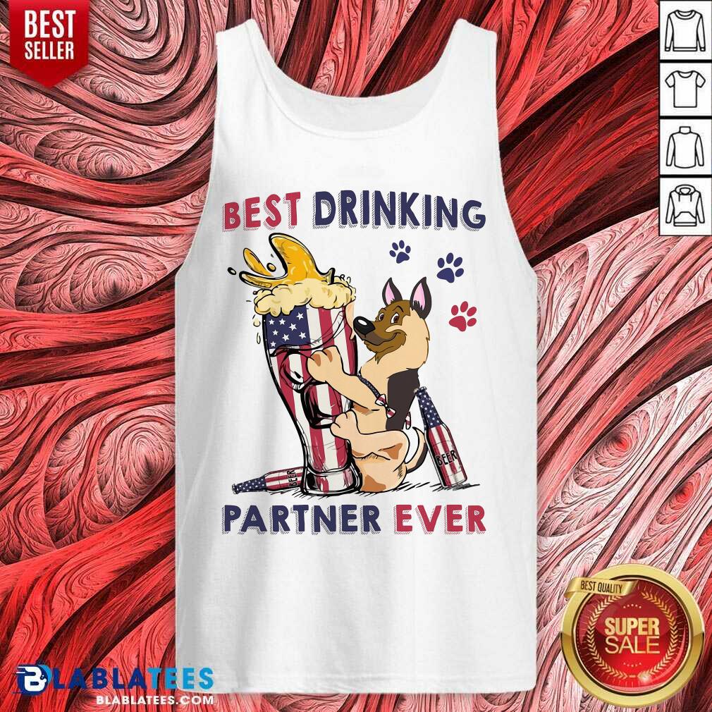 German Shepherd Best Drinking Partner Shirt - Image 3