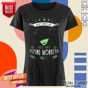 Alternative view of Get My Flying Monkeys Witch Shirt
