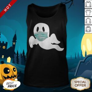 Alternative view of Ghost Wear Mask Halloween Shirt