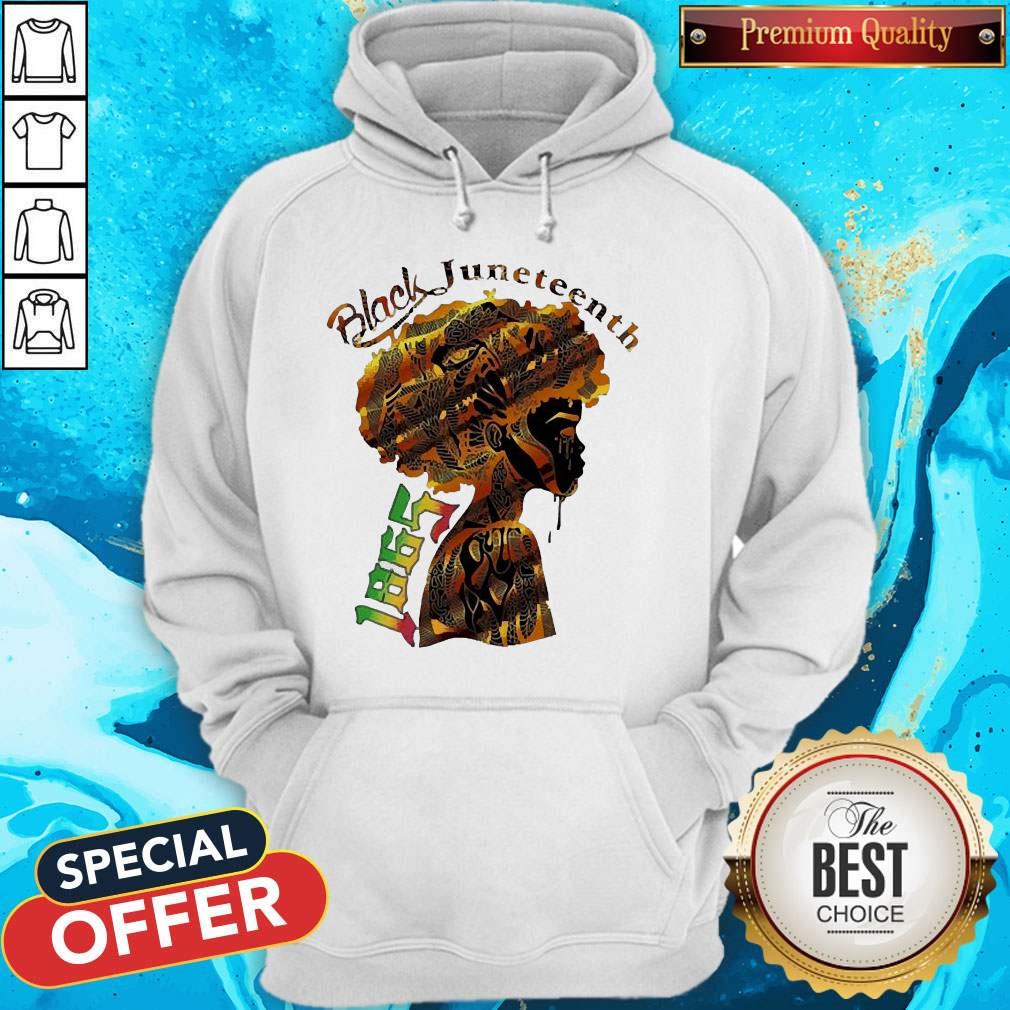 Girl Black Juneteenth Since 1865 Shirt - Image 4
