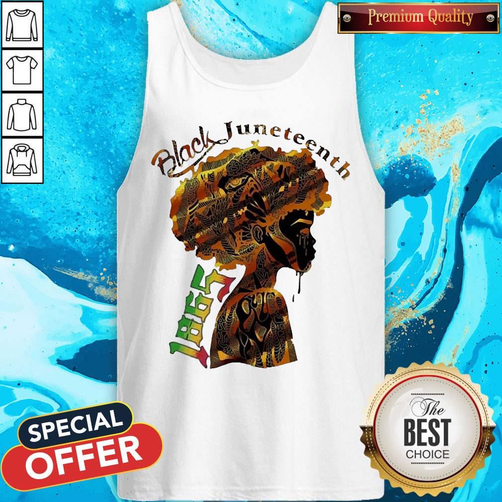 Girl Black Juneteenth Since 1865 Shirt - Image 3