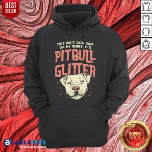 Alternative view of Girls Pitbull Glitter Hair Dog Lover Mothers Day Gift Mom Shirt