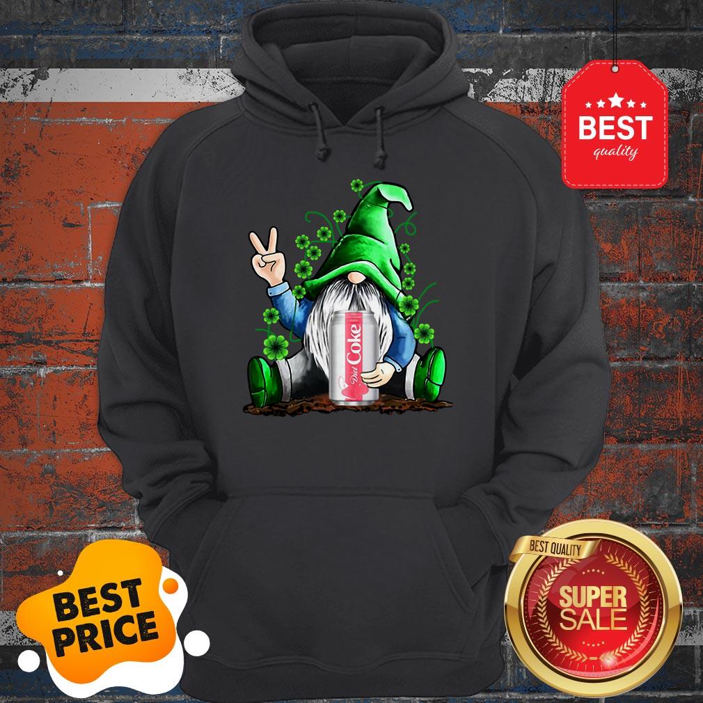 Gnome Hold Diet Coke Irish Shamrock St. Patrick’s Day Shirt - Image 5