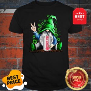 Gnome Hold Diet Coke Irish Shamrock St. Patrick’s Day Shirt