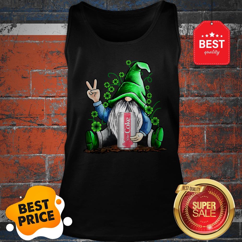 Gnome Hold Diet Coke Irish Shamrock St. Patrick’s Day Shirt - Image 4