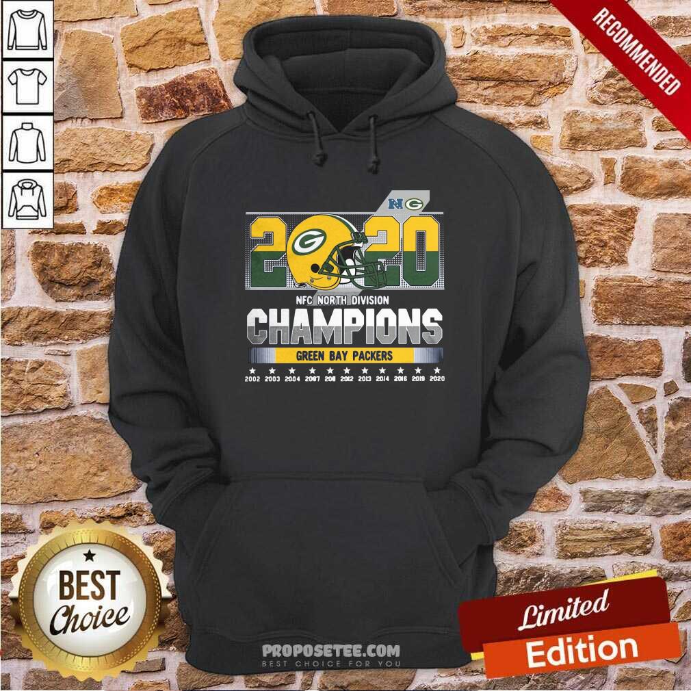 Good 2020 Nfc North Division Champions Green Bay Packers Shirt - Image 2