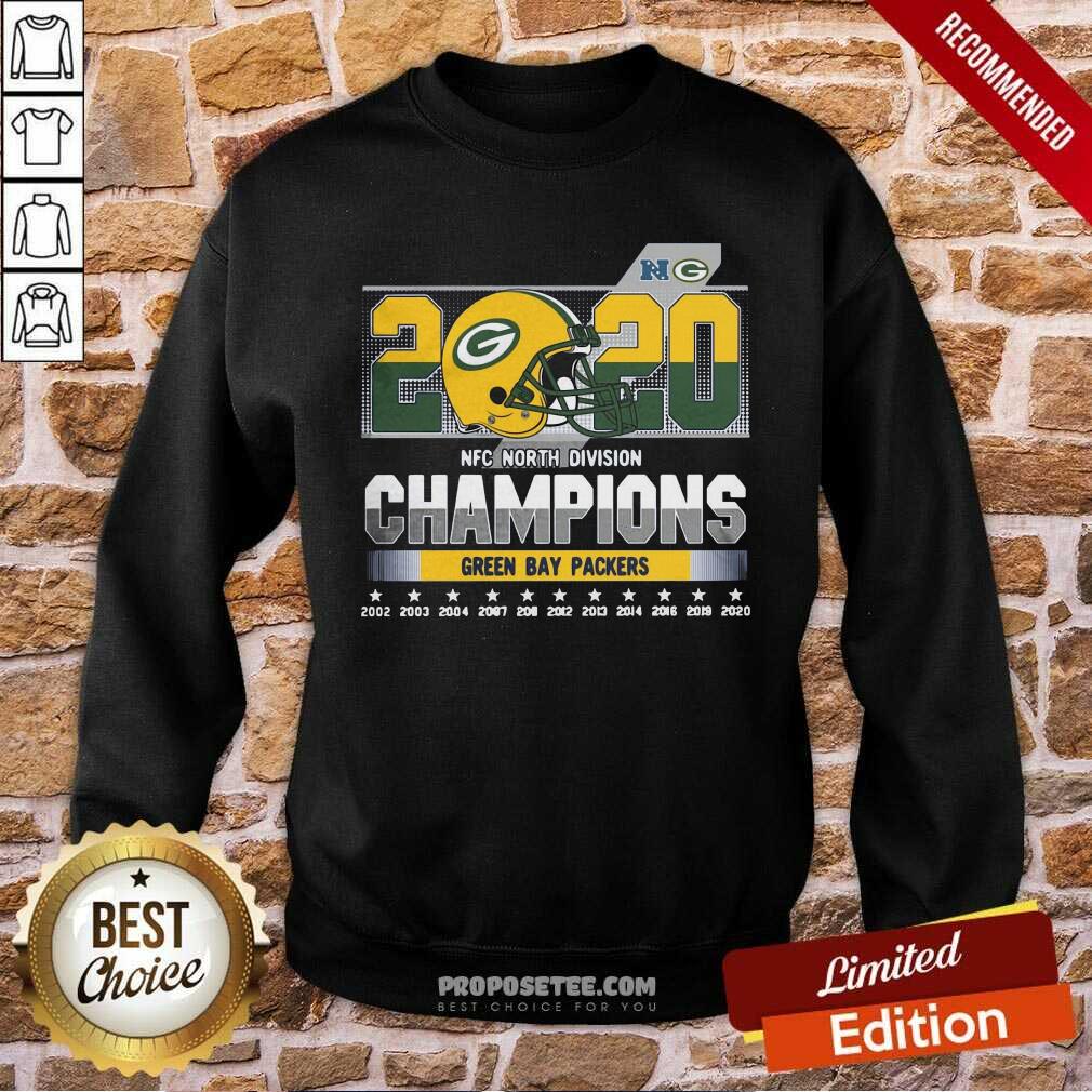Good 2020 Nfc North Division Champions Green Bay Packers Shirt - Image 5
