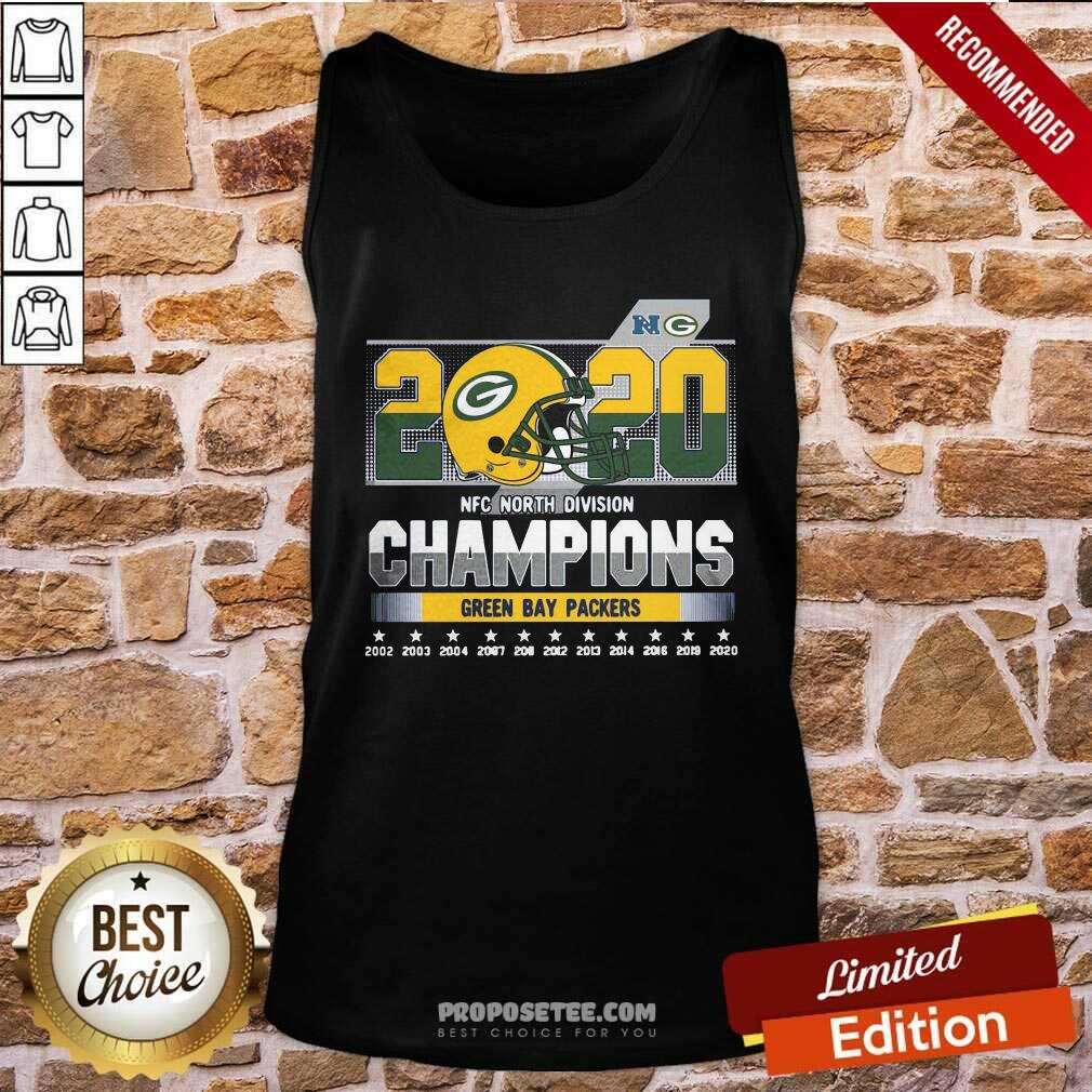 Good 2020 Nfc North Division Champions Green Bay Packers Shirt - Image 4