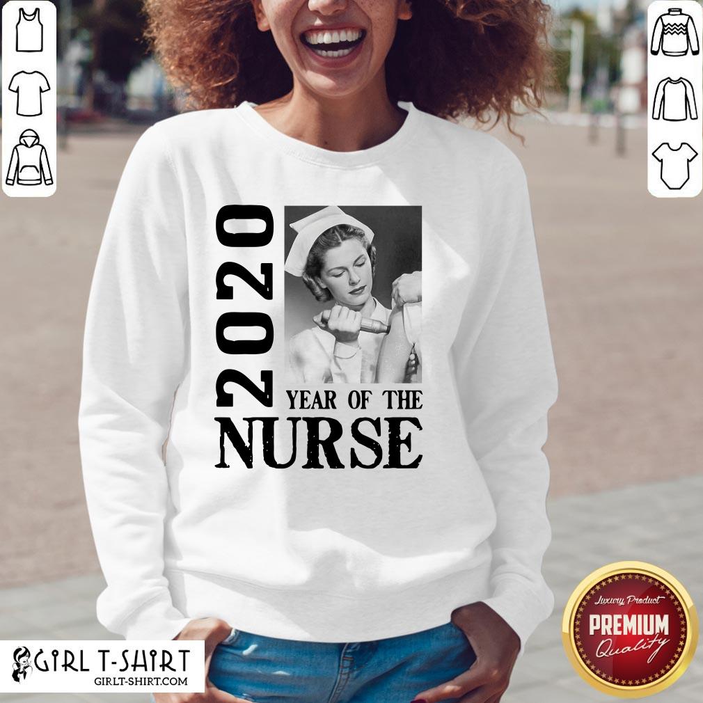 Good 2020 Year Of The Nurse Shirt - Image 4