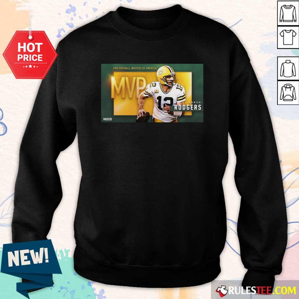 Good Aaron Rodgers Mvp Pro Football Writers Of America 2021 Shirt - Image 5