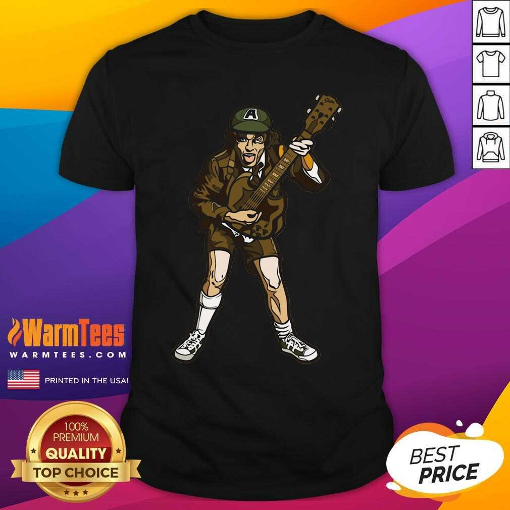 Good AC DC Collectible Handpicked 2017 FiGPiN Angus Young High Voltage Figure Pin Shirt