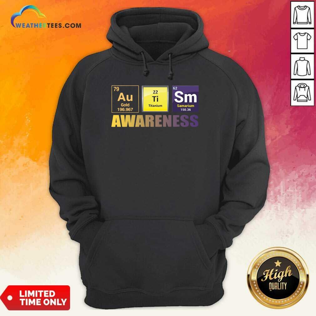 Good Autism Awareness Elements Gift Shirt - Image 5
