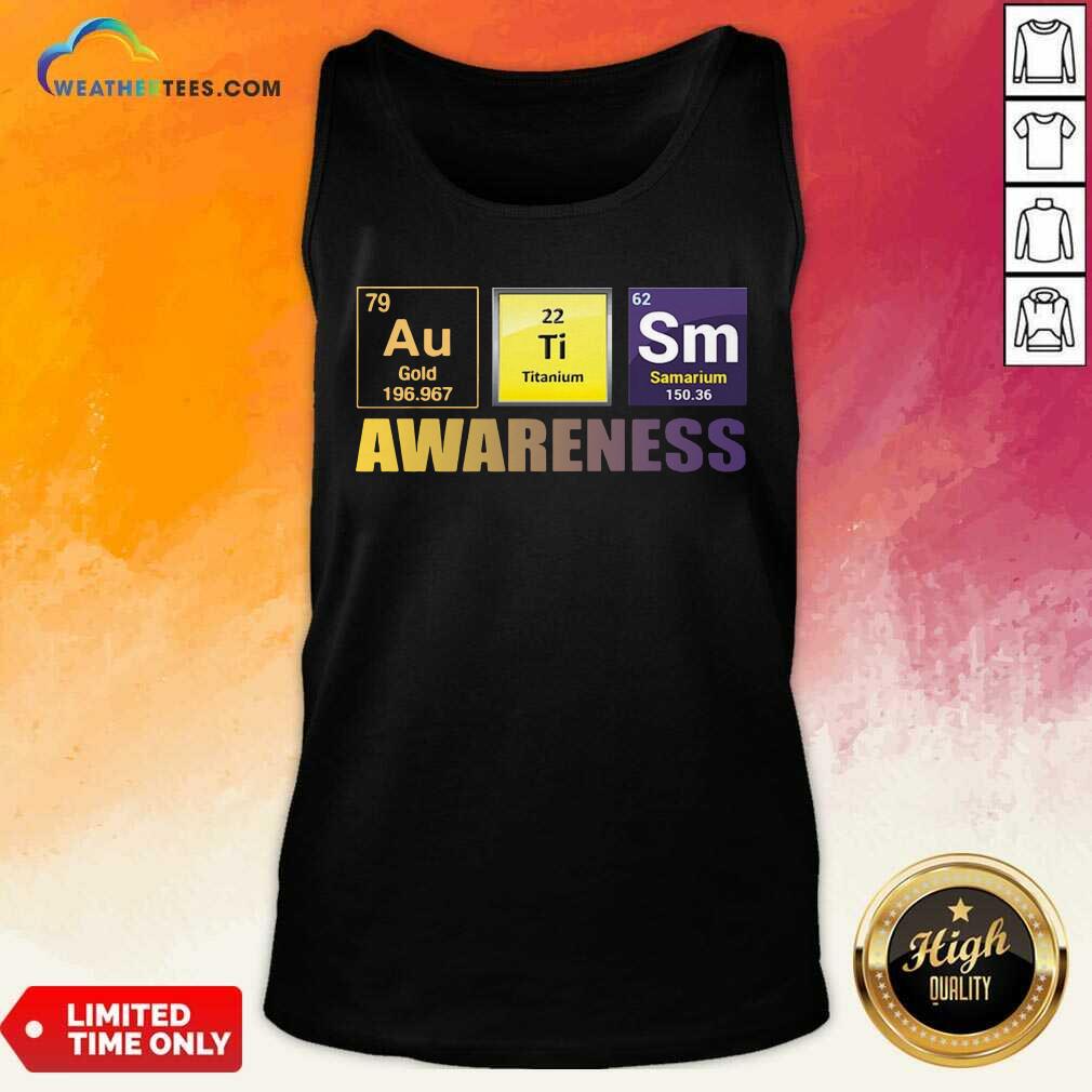 Good Autism Awareness Elements Gift Shirt - Image 4