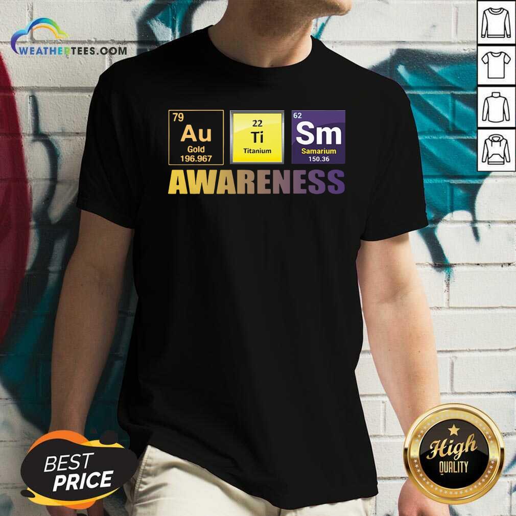 Good Autism Awareness Elements Gift Shirt - Image 2