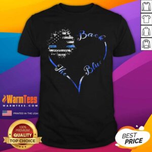 Good Back The Blue Heart Shirt