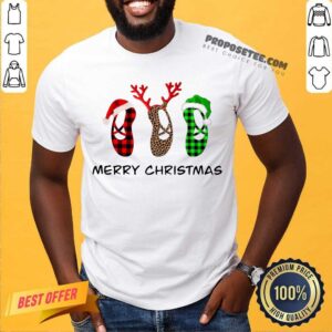 Good Ballet Shoes Santa Merry Christmas Shirt