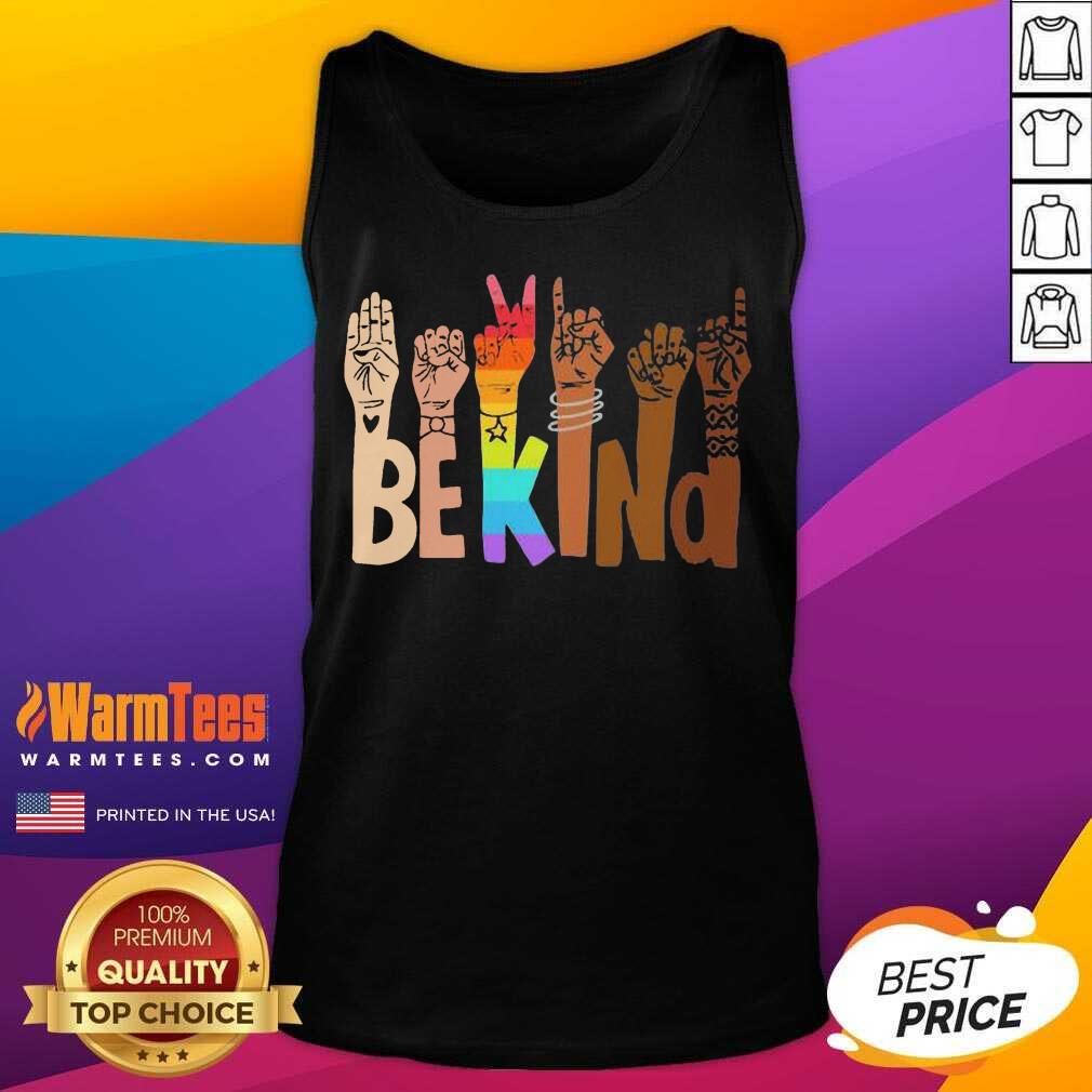 Good Be Kind Hands Lgbt Shirt - Image 4