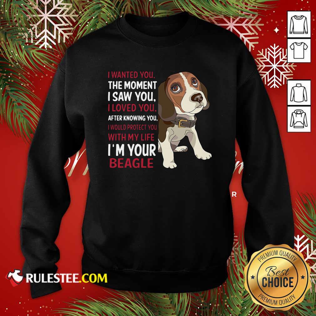Good Beagle Wanted I Wanted You The Moment I Saw You I Loved You After Knowing You Shirt - Image 5