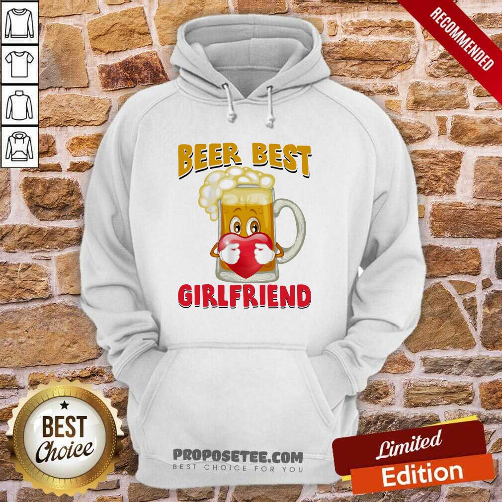 Good Beer Best Girlfriends Heart Shirt - Image 5