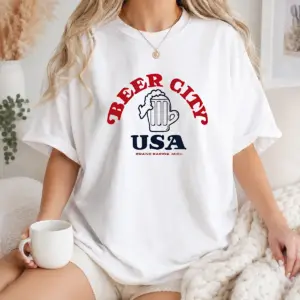Good Beer City USA Grand Rapids Michigan Shirt