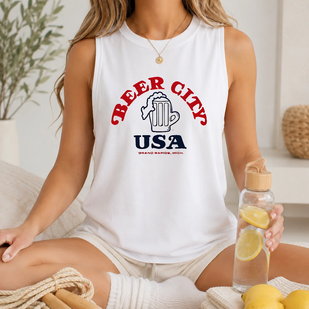 Good Beer City USA Grand Rapids Michigan Shirt - Image 4