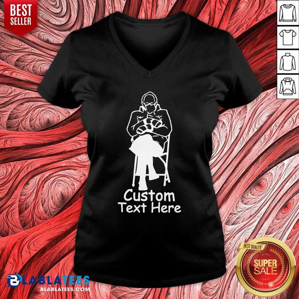 Good Bernie Sanders Custom Text Here Shirt - Image 2