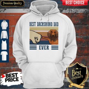 Alternative view of Good Best Dachshund Dad Ever Vintage Shirt