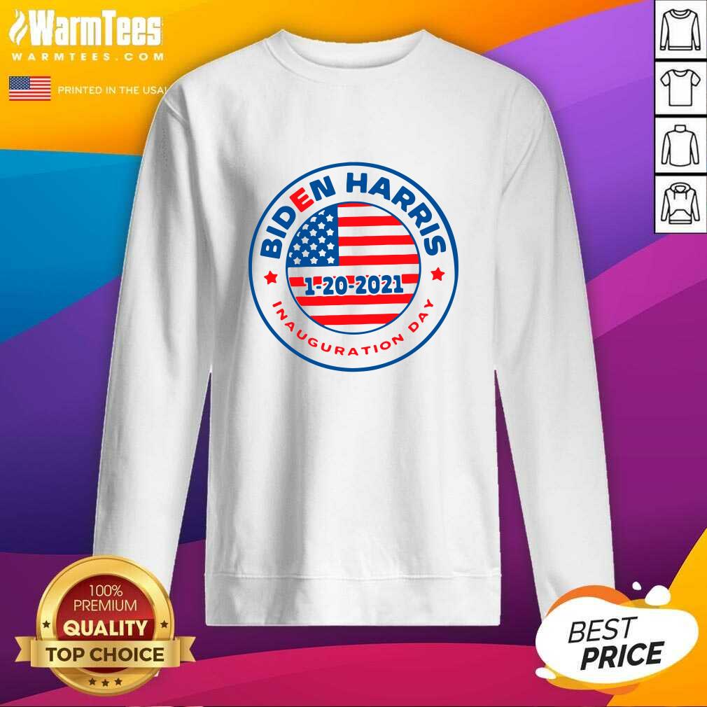 Good Biden Harris 1 20 2021 Inauguration Day American Flag Shirt - Image 3